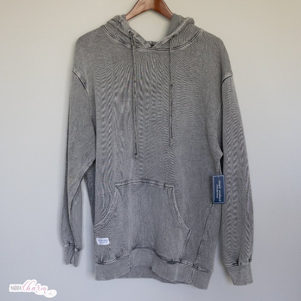 Heather Gray Simply Southern Hoodie